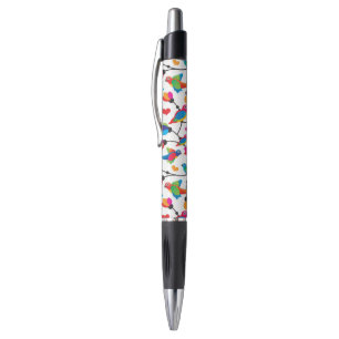 Stylo oiseau coloré mignon de perroquet