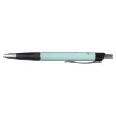 Stylo Oiseau et monogramme multicolores tropicaux (Bas)