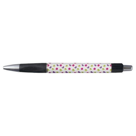 Stylo Oiseaux colorés mignons (Devant)