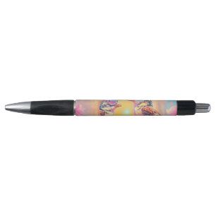 Stylo Oiseaux cool avec lunettes de soleil au coucher du