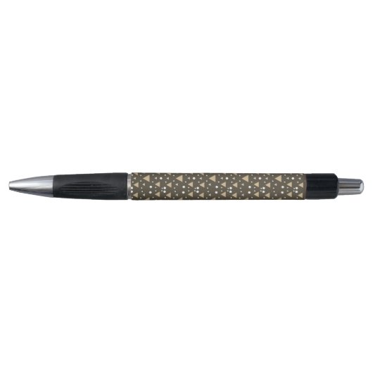 Stylo Olive Geometry Luxe (Devant)