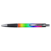 Stylo Ombre arc-en-ciel multicouleur brillant personnali (Dos)