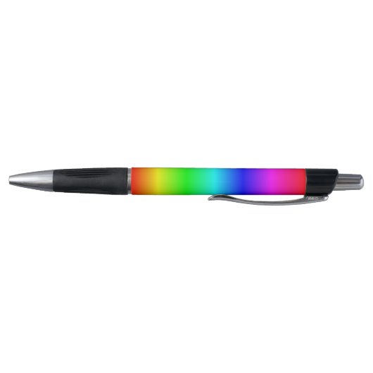 Stylo Ombre arc-en-ciel multicouleur brillant personnali (Bas)