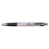 Stylo Or Abstrait rose Lilac Turquoise (Dos)