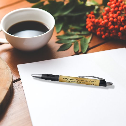 Stylo Or de luxe métallique