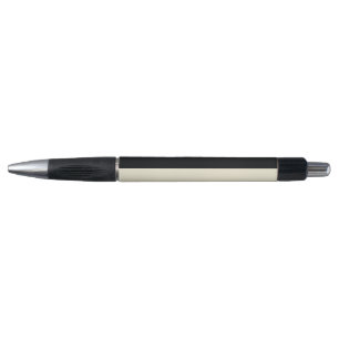 Stylo Or pâle et rayures extra larges noires