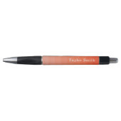 Stylo Orange Rouge Tons horizontaux Jeunes (Devant)