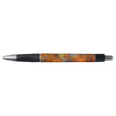 Stylo Orange rouillé Conception abstraite moderne (Devant)