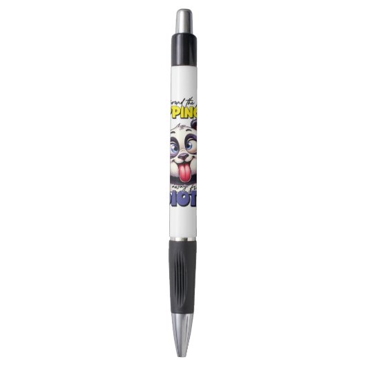 Stylo Ours de panda d'art sarcastique (Devant (Vertical))