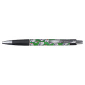 Stylo Ours polaire Noël sur vert (Dos)