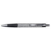 Stylo Pailleté Argent Métallisé (Dos)