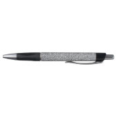 Stylo Pailleté Argent Métallisé (Bas)