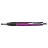 Stylo Paillettes Zig Zag Violet (Dos)