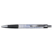 Stylo Paix Amour Blanc Violet (Dos)