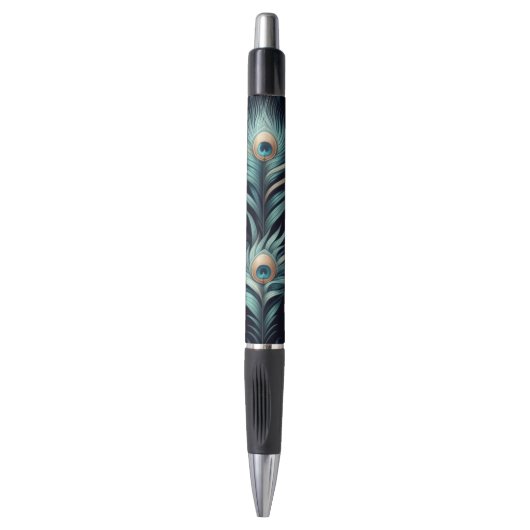 Stylo Panache de paon (Devant (Vertical))