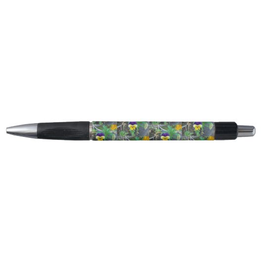 Stylo Pansy Violet et Jaune (Devant)