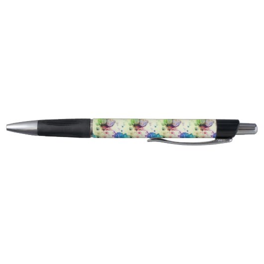 Stylo papillon aquarelle (Bas)