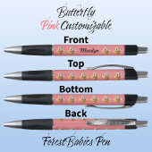 Stylo Papillon, Mignonne caractère de fille Whimsical, �