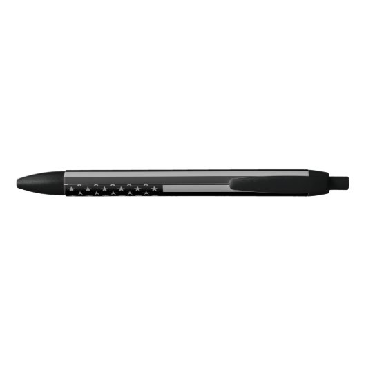 Stylo paramétrique EMT EMS à trait blanc mince (Dos)