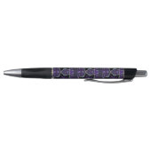 Stylo Parapluie violet & coeurs .7 (Bas)