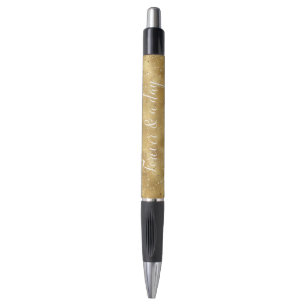 Stylo Parties scintillant de glam or confetti scintillan