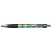 Stylo Parties scintillant Diamant multicolore (Dos)
