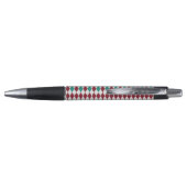 Stylo Parties scintillant Diamant Rouge et Bleu (Dos)