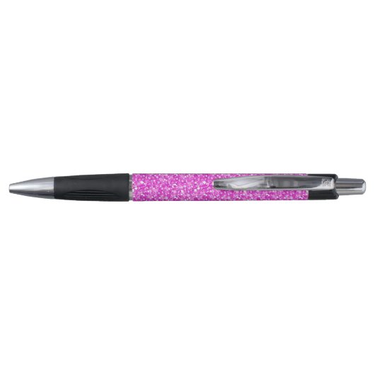 Stylo Parties scintillant rose Faux et sans éperon 2 (Dos)