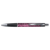 Stylo Parties scintillant rose foncé brillant (Dos)