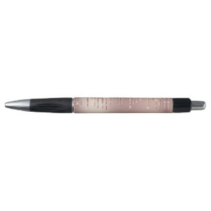 Stylo Parties scintillant rose Gold Blush Éclats Texte p