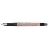 Stylo Parties scintillant rose Gold Blush - Votre texte (Devant)