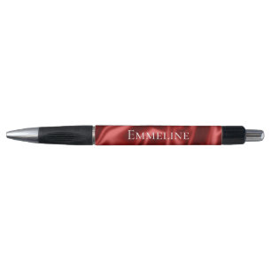 Stylo Passion Rouge Romantique Faux Satin