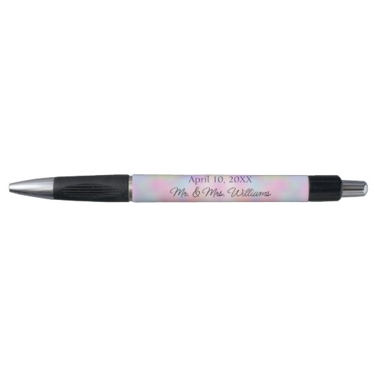 Stylo Pastel Holographic Parties scintillant Mariage per (Devant)