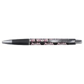 Stylo Pastel Pink Skull and Crossbones (Dos)