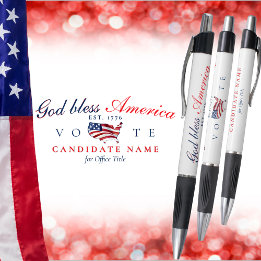 Stylo Patriotic God Bless America 250 Semiquincentennial