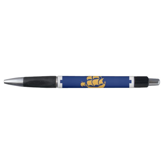 Stylo Patriotic Pen with flag of Quebec City, Canada (Devant)