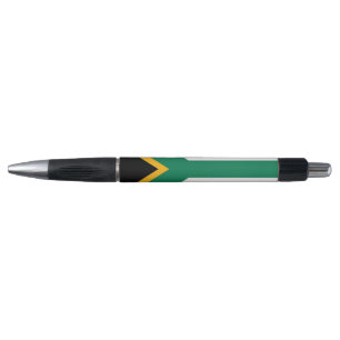 Stylo patriotique avec drapeau d'Afrique du Sud
