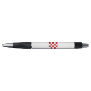 Stylo patriotique avec drapeau de Croatie