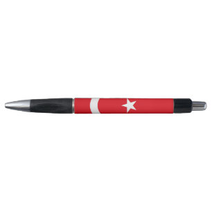 Stylo patriotique avec drapeau de la Turquie
