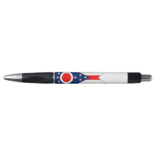 Stylo patriotique avec drapeau de l'Etat de l'Ohio