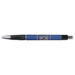 Stylo Patriotique avec drapeau de l'Etat de l'Utah