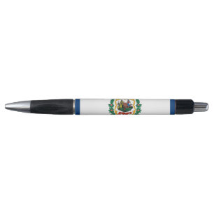 Stylo patriotique avec drapeau de l'état de Virgin