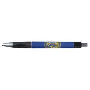Stylo patriotique avec drapeau de l'État du Nebras