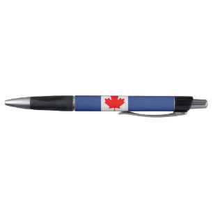 Stylo patriotique avec drapeau de Toronto, Canada