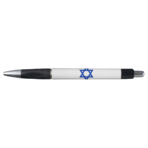 Stylo patriotique avec drapeau d'Israël