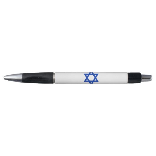 Stylo patriotique avec drapeau d'Israël (Devant)