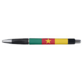 Stylo patriotique avec drapeau du Cameroun (Devant)