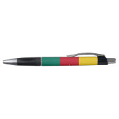 Stylo patriotique avec drapeau du Cameroun (Haut)