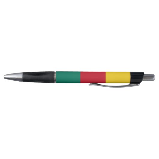 Stylo patriotique avec drapeau du Cameroun (Bas)