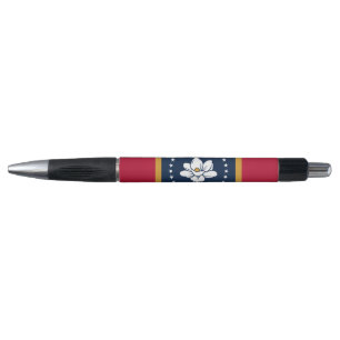 Stylo patriotique avec drapeau du Mississippi, Éta
